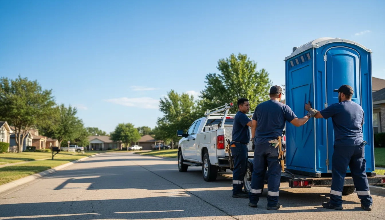 Portable Toilet Rental in Centerville, TX near me